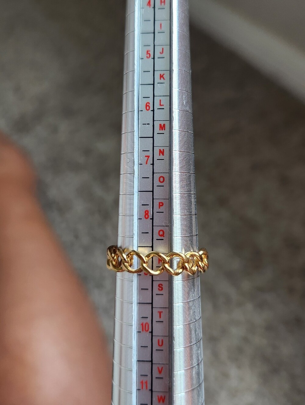 Kendra Scott Grace Band Ring In 18k Gold Vermeil - Picture 3 of 4